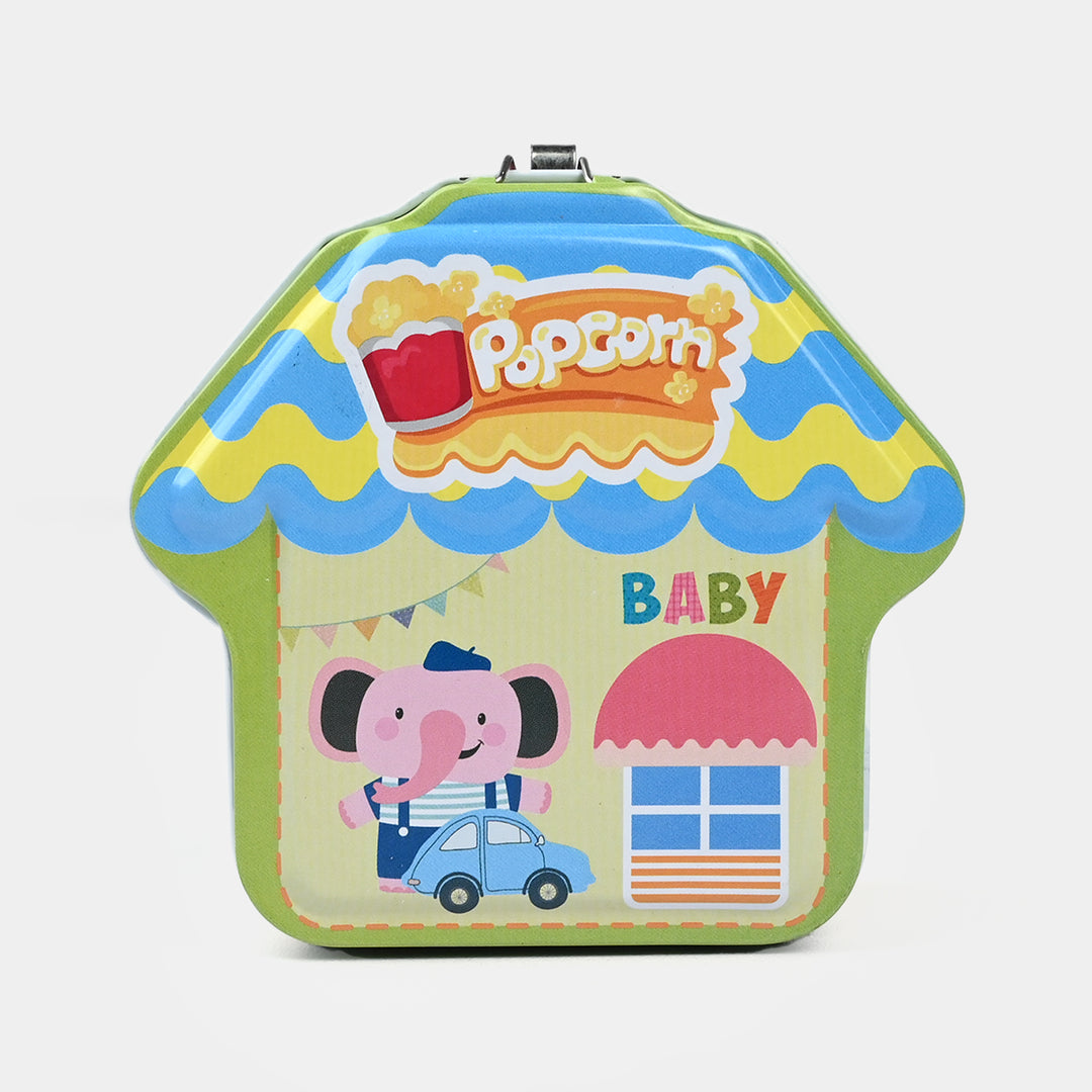 Metal Coin/Money Box with Lock For Kids