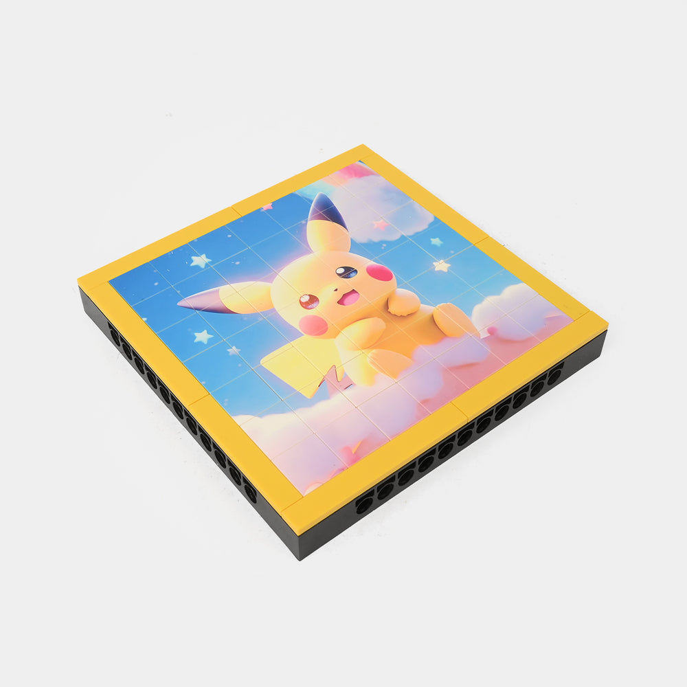 Character Puzzle Building Blocks Game for Kids