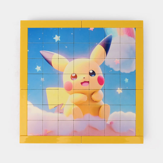 Character Puzzle Building Blocks Game for Kids
