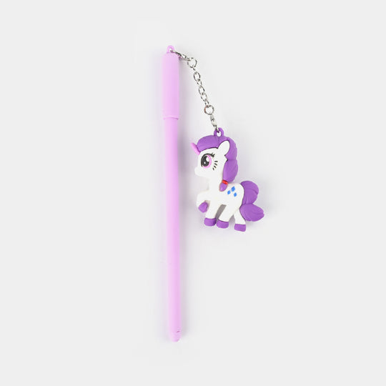 Elegant Ball Pen with Adorable Keychain