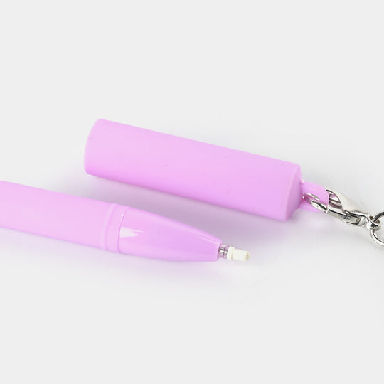 Elegant Ball Pen with Adorable Keychain