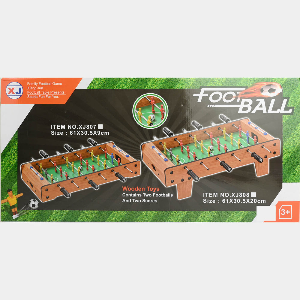 Kids Mini Wooden Foosball Table Play Set