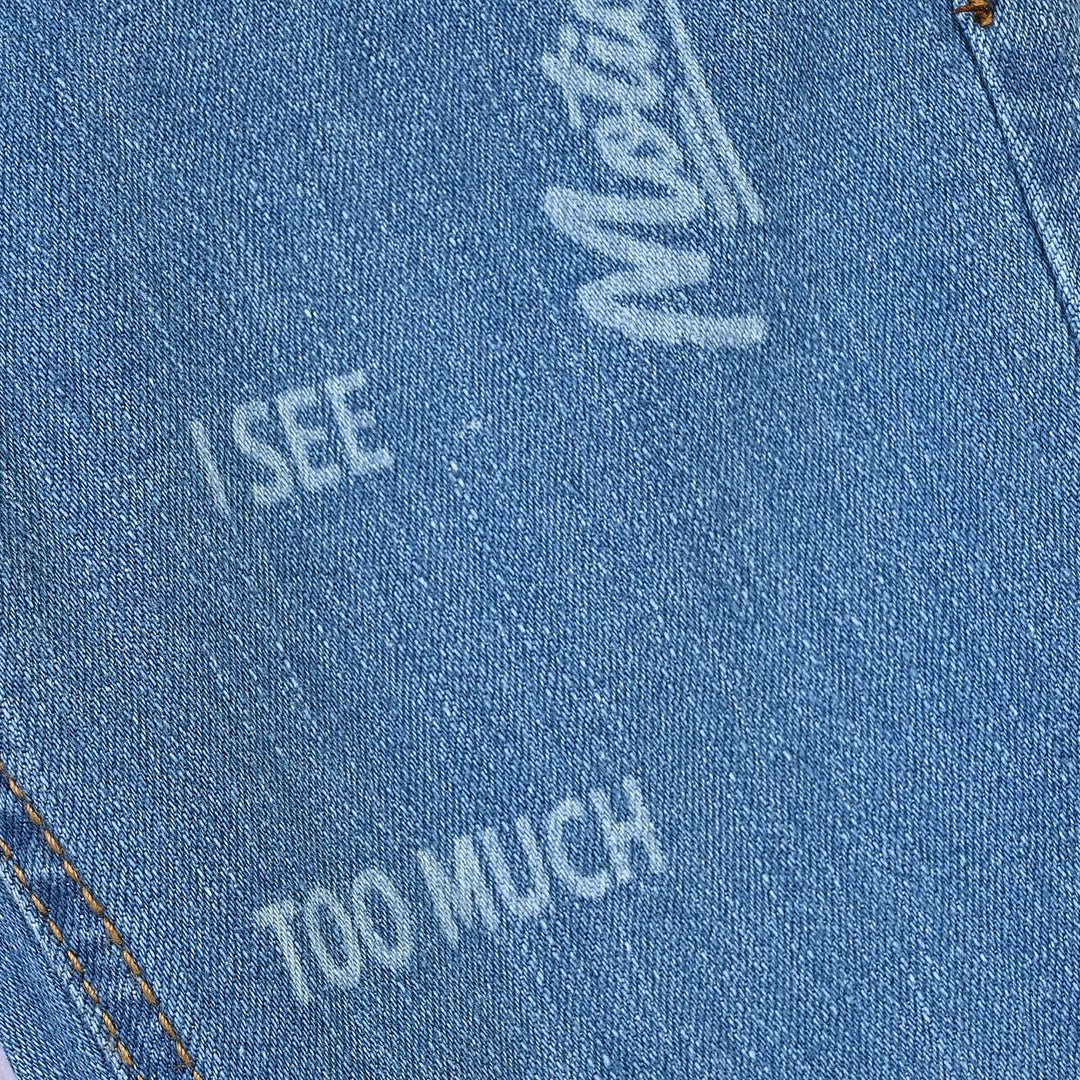 Boys Denim rigid Pant No Noise-B-LT.Blue