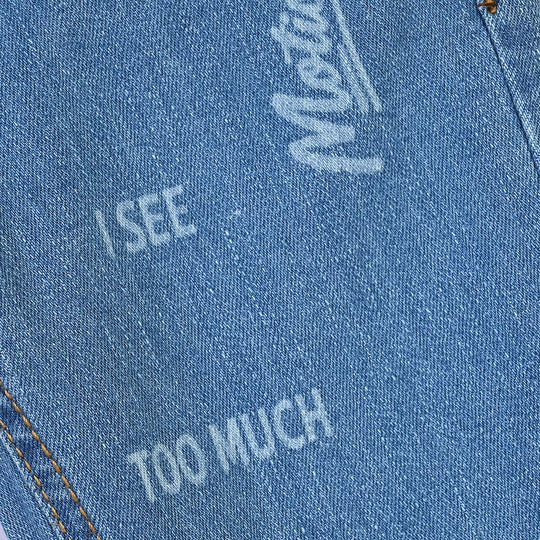 Boys Denim rigid Pant No Noise-B-LT.Blue