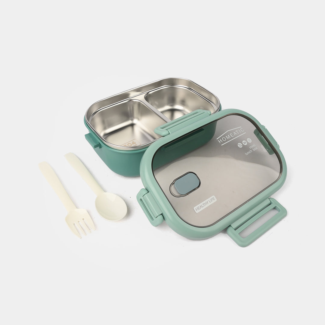 Durable & Leak-Proof Stainless Steel Lunch Box