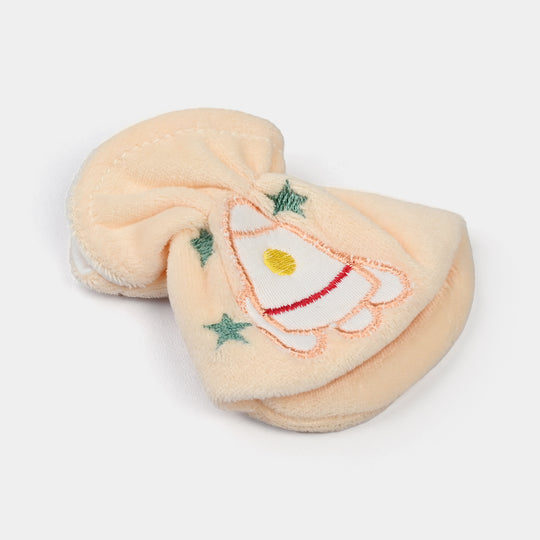 Premium Velvet Feeder Cover for Baby Bottle