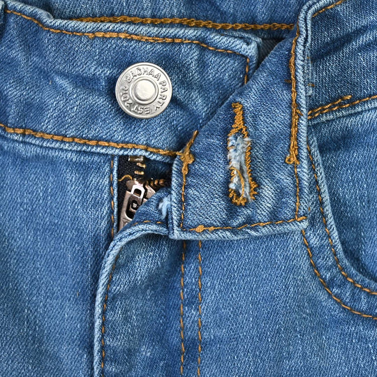 Boys Denim rigid Pant No Noise-B-LT.Blue