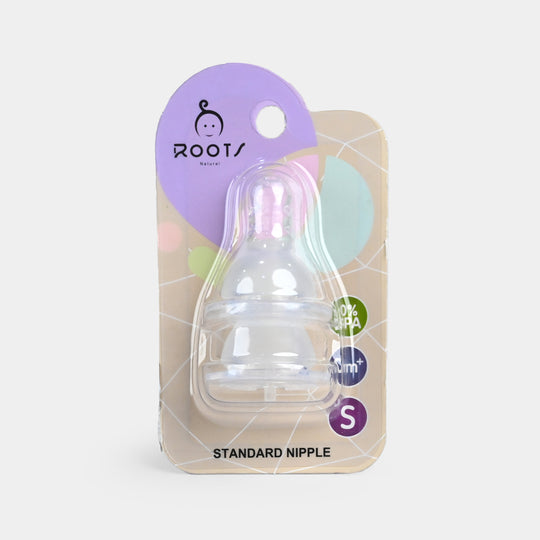 Normal Neck Nipple 0m+ 2Pcs | Small