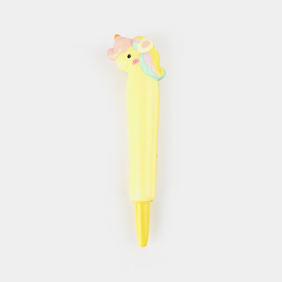 Character Soft Squishy Foam Ball Pen For Kids