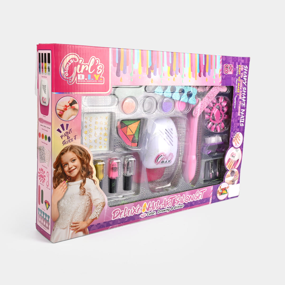 Deluxe Nail Art Salon Set