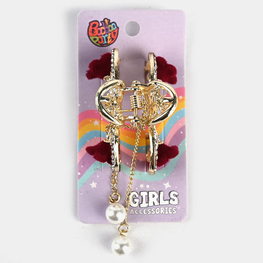 Stylish Metal Catcher Hair Clip For Girls