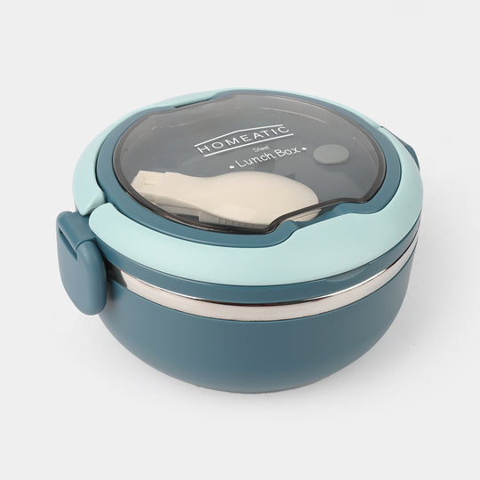 Lunch Box Stainless Steel with Spoon for Kids