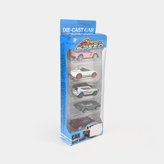 Die-Cast Alloy Model Cars | Pack of 5
