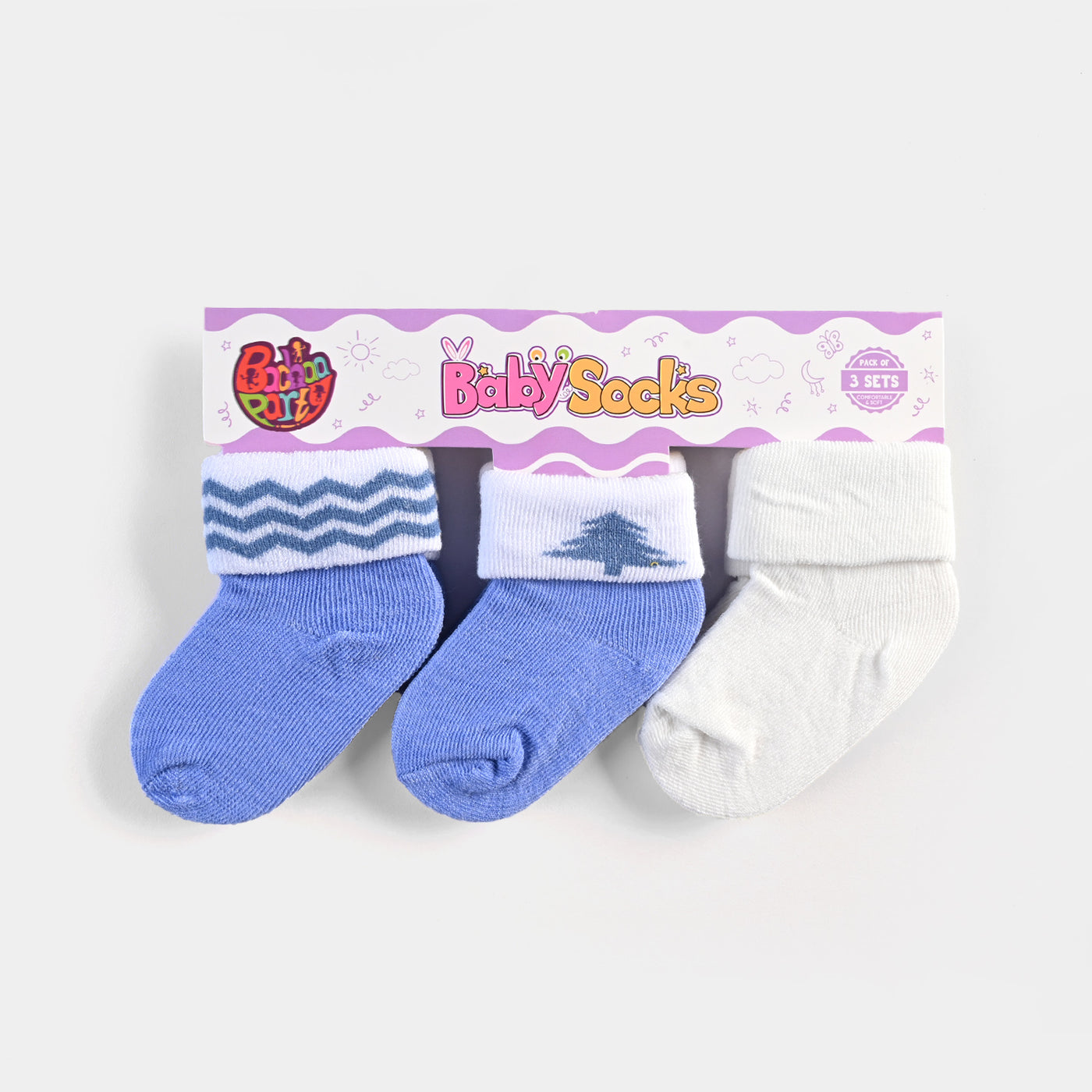 Infant Baby Socks 6-12M-3Pcs