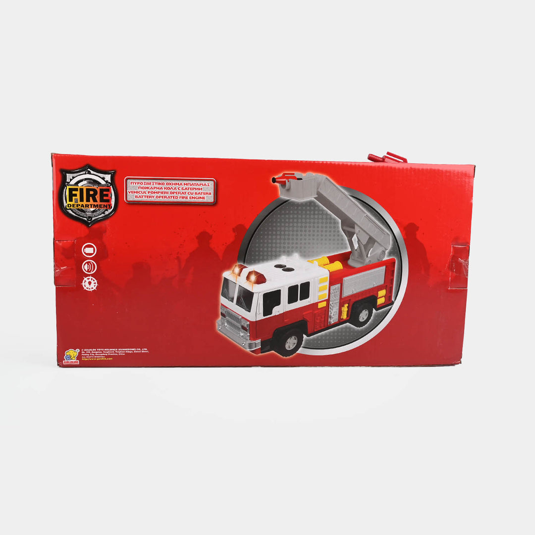 Emergency Forces Fire Engine Electric Vehicle