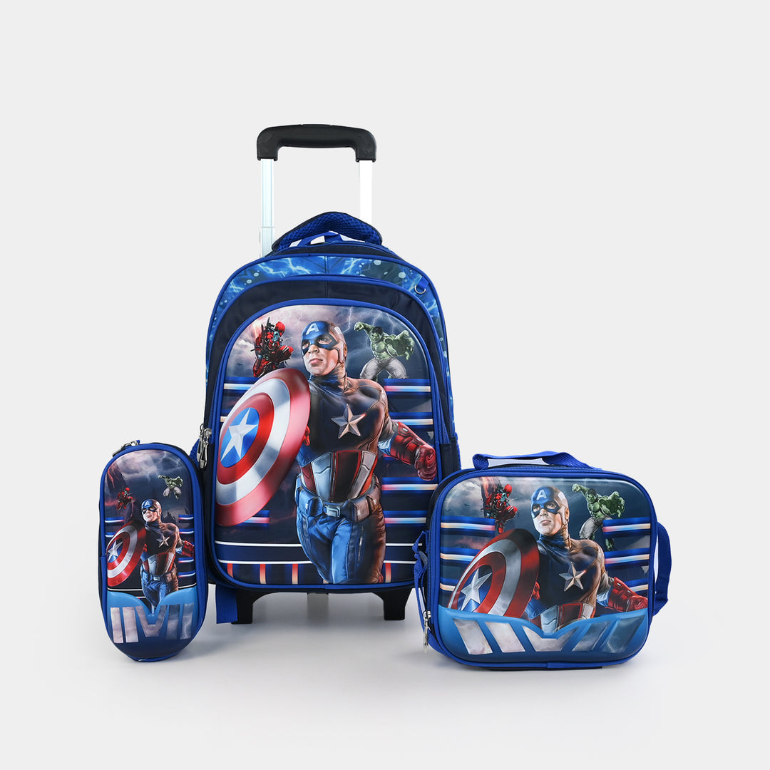 16" Trolley Bag/Backpack Set | Grade 1-4