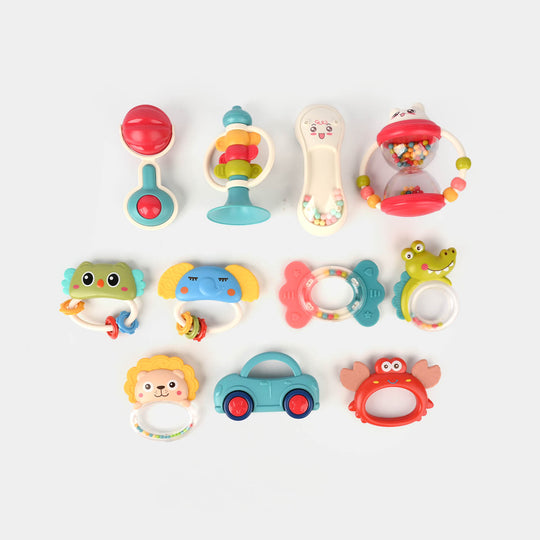 Baby Handbells Rattle Set 11 Pcs