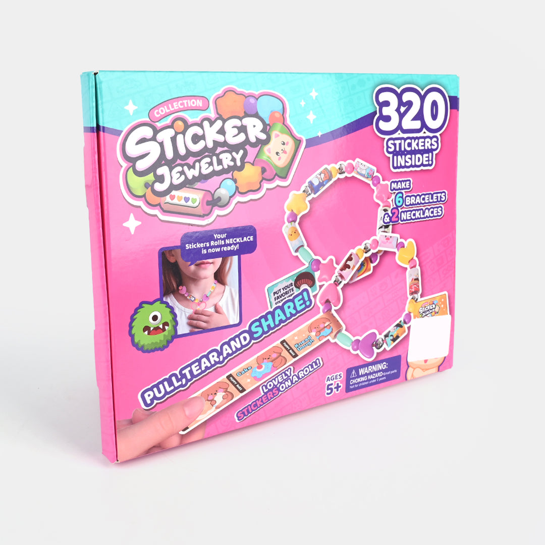 DIY Sticker Jewelry Collection