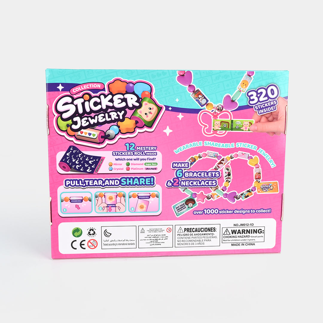 DIY Sticker Jewelry Collection