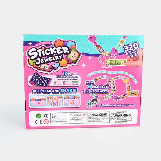 DIY Sticker Jewelry Collection