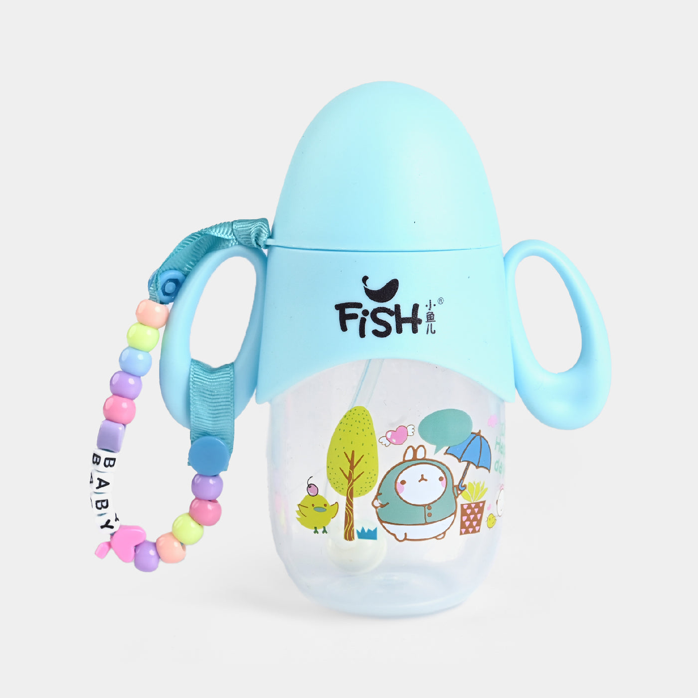 Fish Baby Glass Feeding Bottle | 210Ml