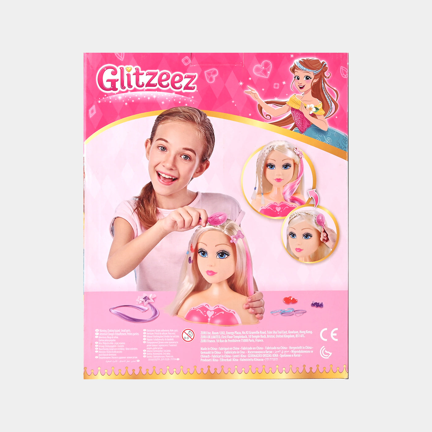 Styling Head Doll Toy For Kids