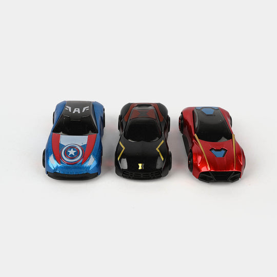 Die-Cast Mini Alloy Cars – Set of 06