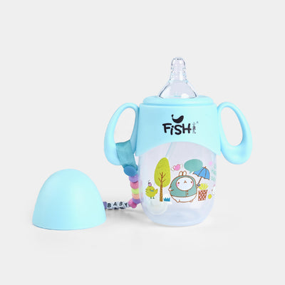 Fish Baby Glass Feeding Bottle | 210Ml