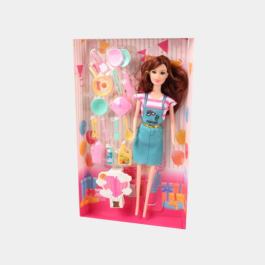 Lovely Girl Charming – Chef Doll Playset