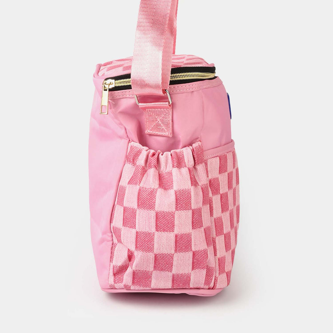 Baby Care Mother Bag Check Small