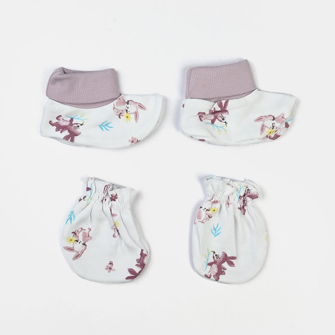 Baby Cap/Hat Mittens & Socks Set | 0M+