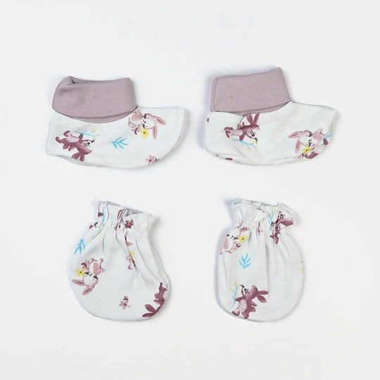 Baby Cap/Hat Mittens & Socks Set | 0M+