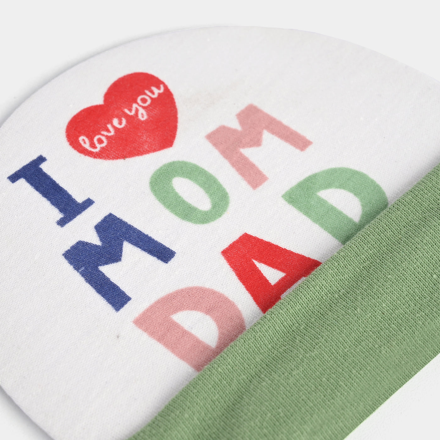 Baby Cap/Hat I Love You Mom Dad | 0M+