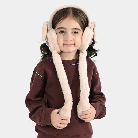 Interactive Moving Ear Plush Winter Earmuffs