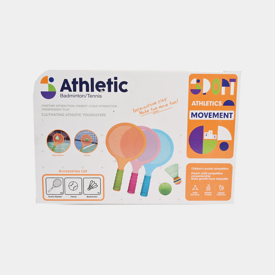 Kids' 2-in-1 Racket Sports Set