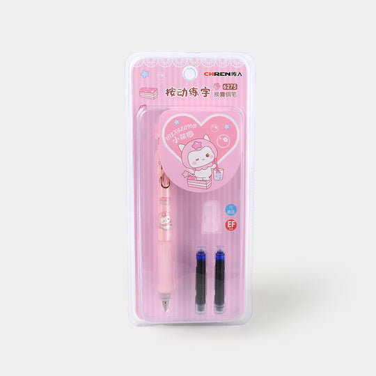 Fountain Ink Pen Set for Kids