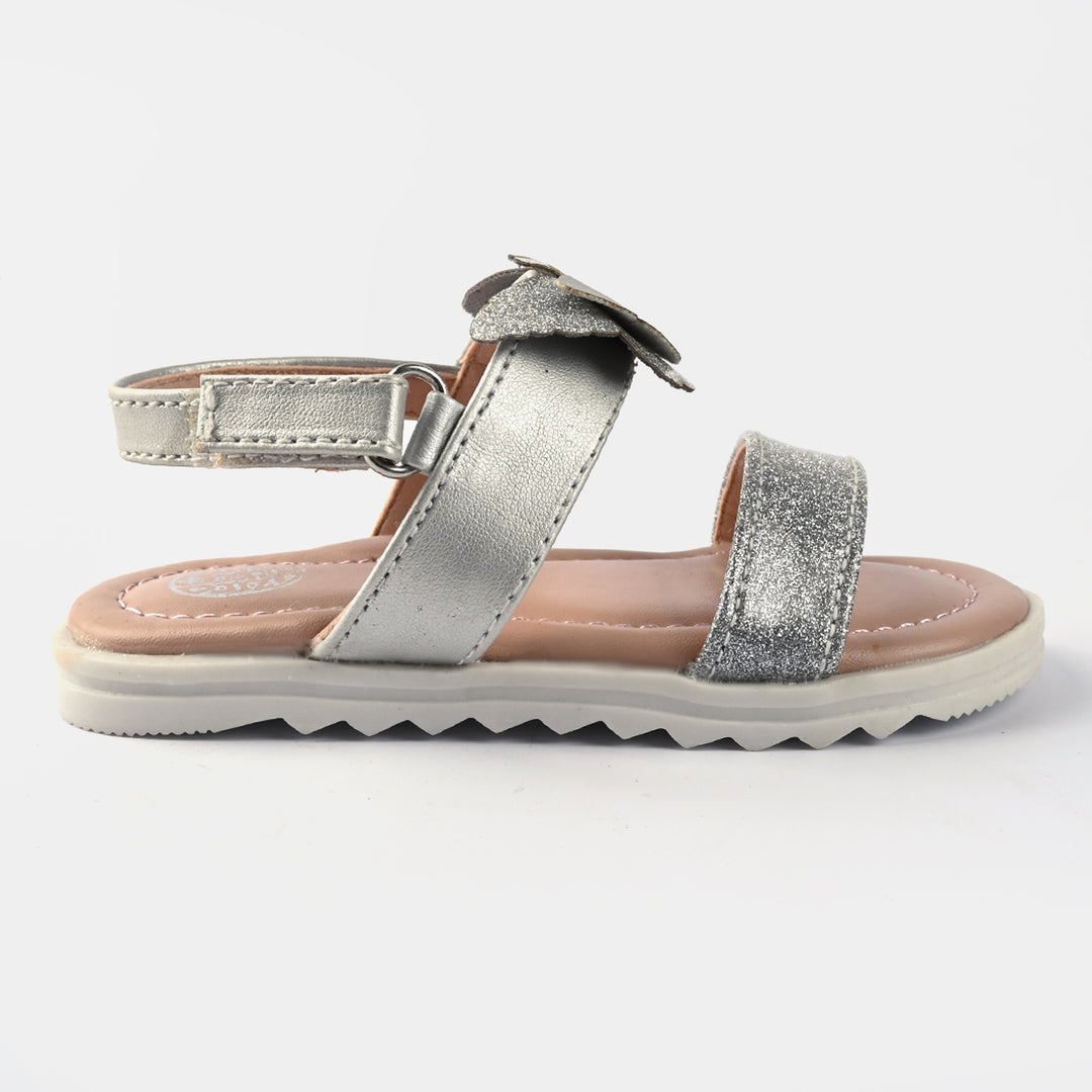 Girls Sandal 1304-SILVER