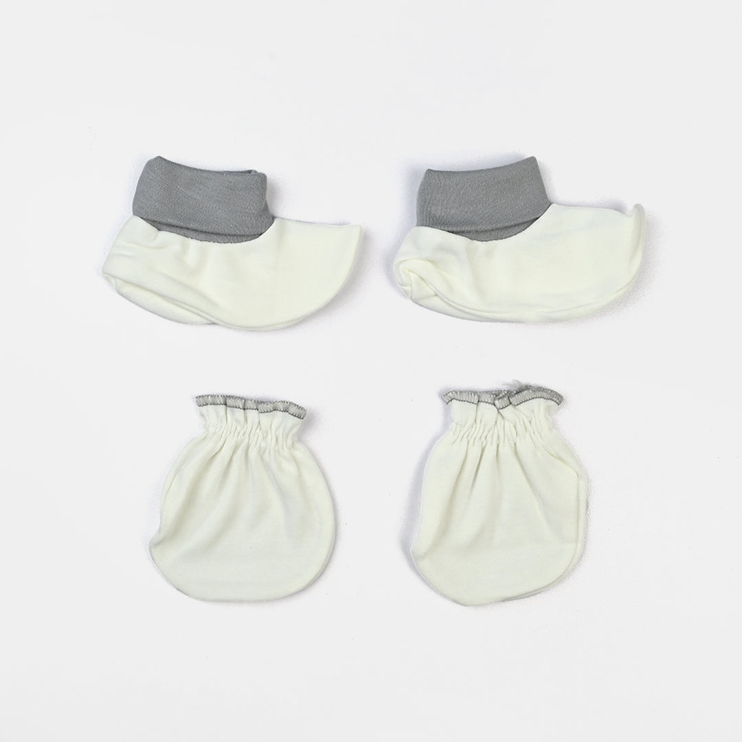 Baby Cap/Hat Mittens & Socks Set | 0M+