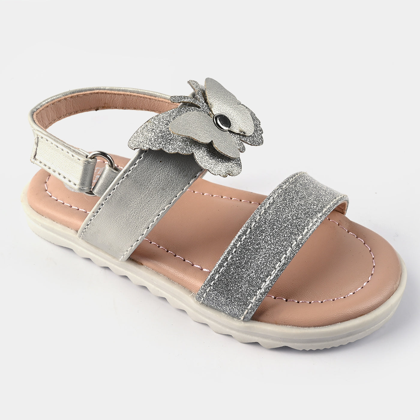 Girls Sandal 1304-SILVER