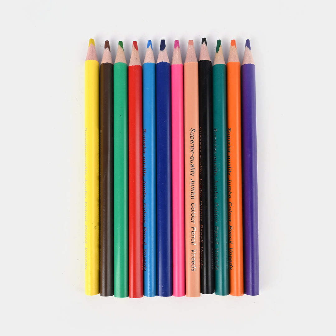 Color Pencil Jumbo New | 12PCs