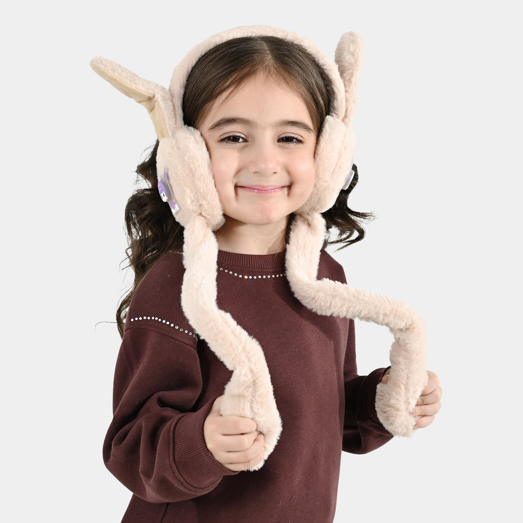 Interactive Moving Ear Plush Winter Earmuffs