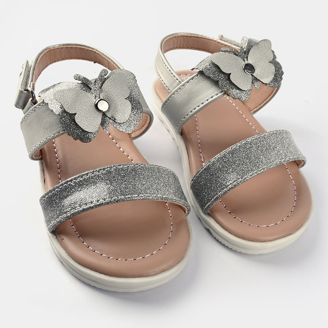 Girls Sandal 1304-SILVER