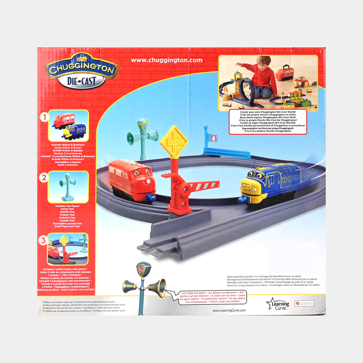 Die Cast Metal Train Track For Kids