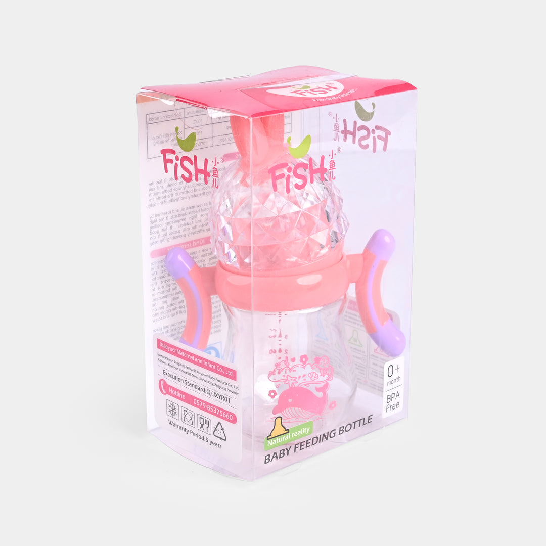 Fish Baby Glass Feeding Bottle | 150Ml