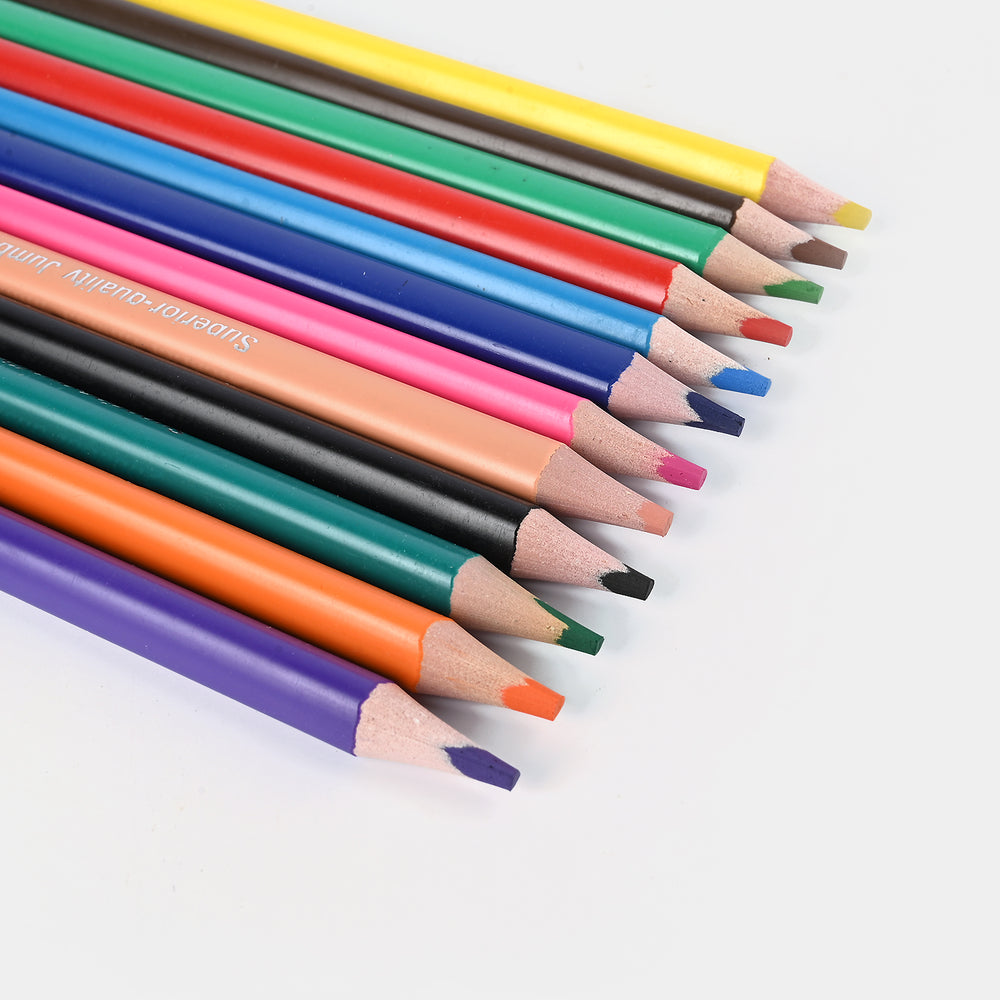 Color Pencil Jumbo New | 12PCs