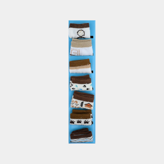 Baby Socks  7Pairs | 0-6M