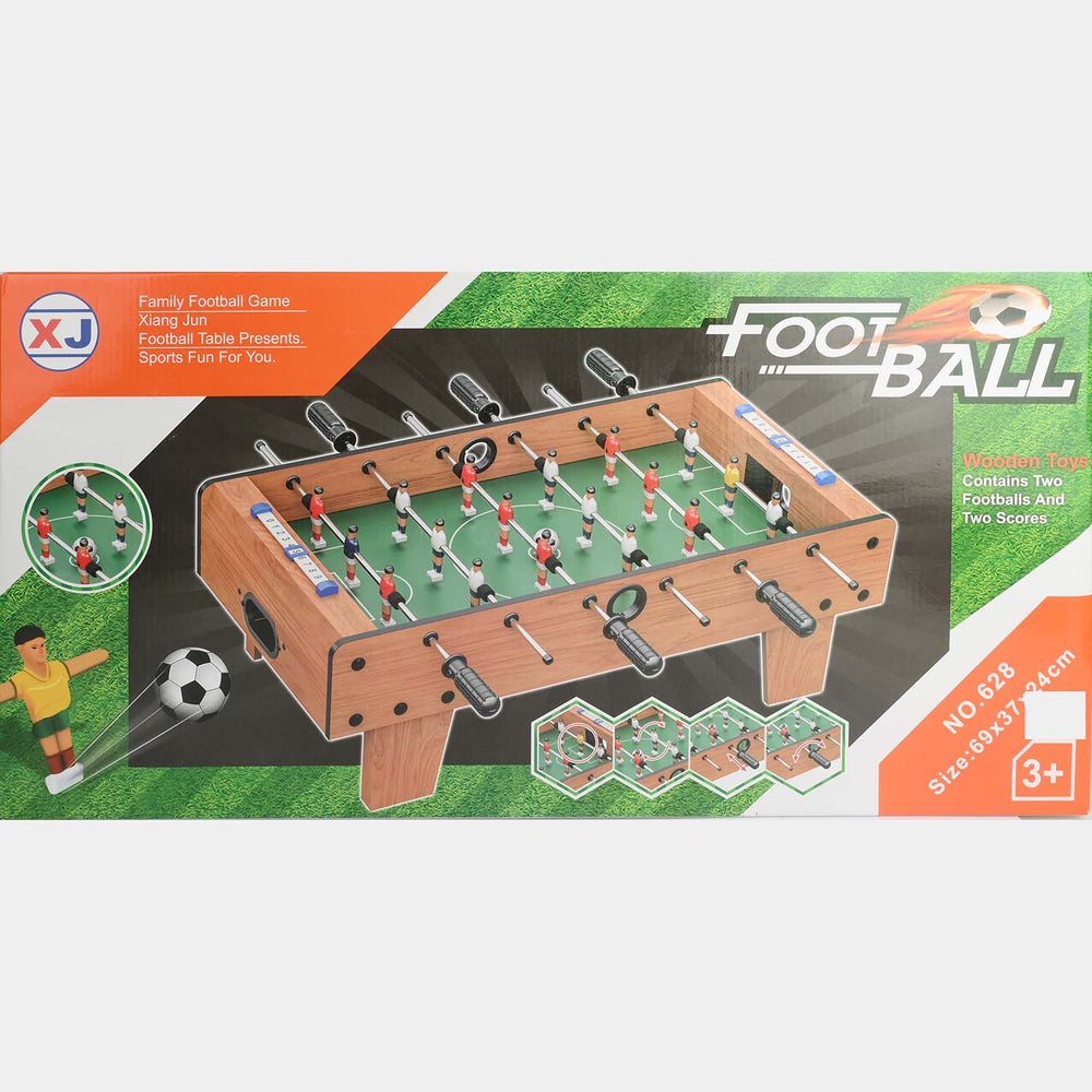 Family Football Game (Wooden Foosball Table)