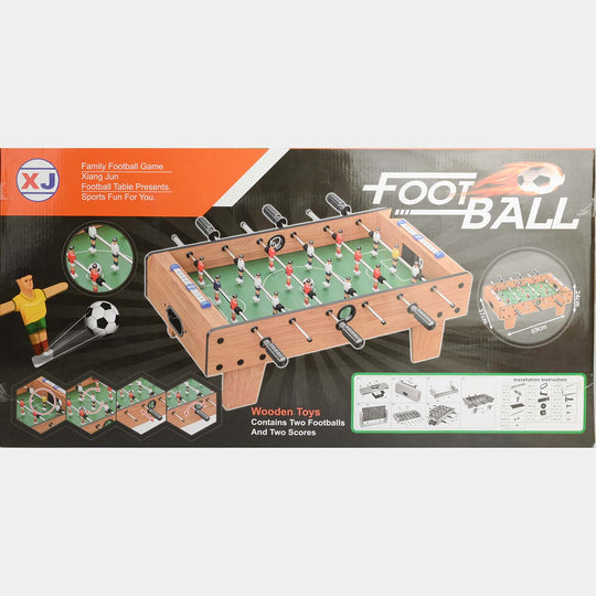Family Football Game (Wooden Foosball Table)
