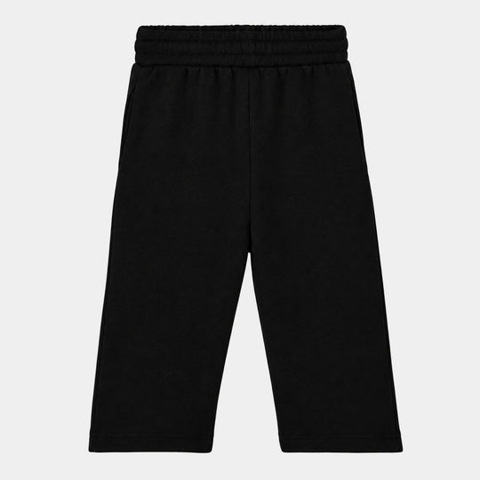 Girls Fleece Pyjama Fav-BLACK