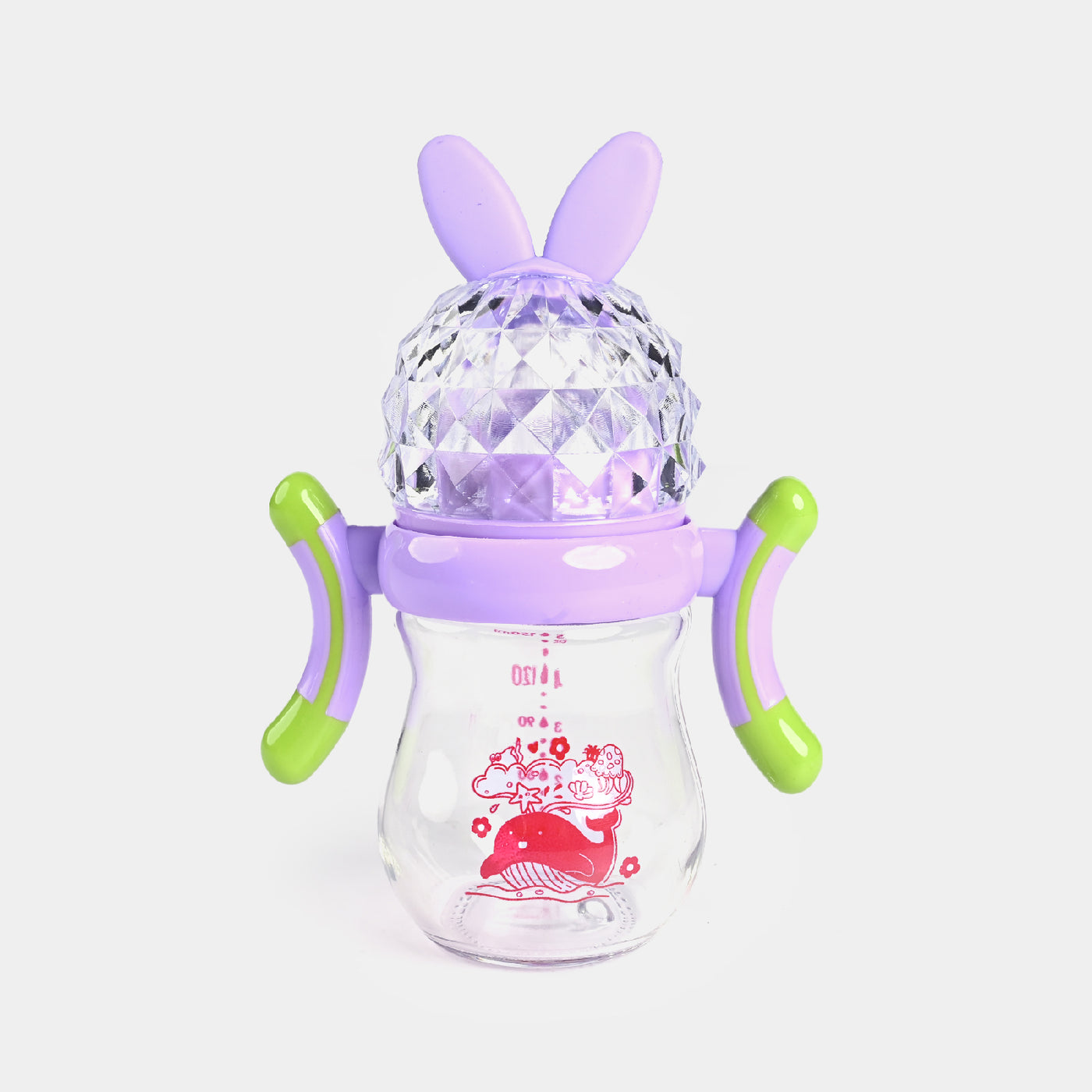 Fish Baby Glass Feeding Bottle | 150Ml